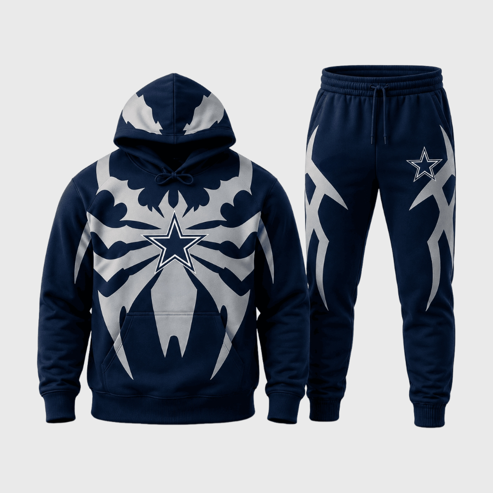 Dallas Cowboys Tribal Spider 2‑Piece Tracksuit Set Main image