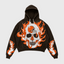 Cleveland Browns Skull & Flame Graphic Hoodie