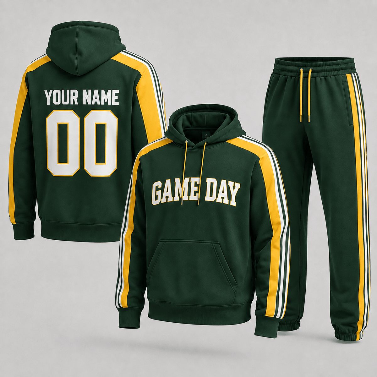 Premium Game Day Hoodie & Jogger Set
