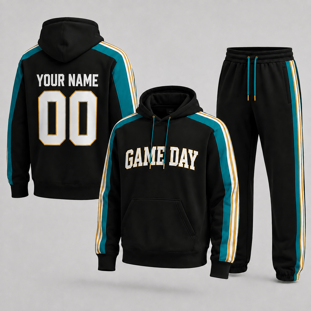 Premium Game Day Hoodie & Jogger Set