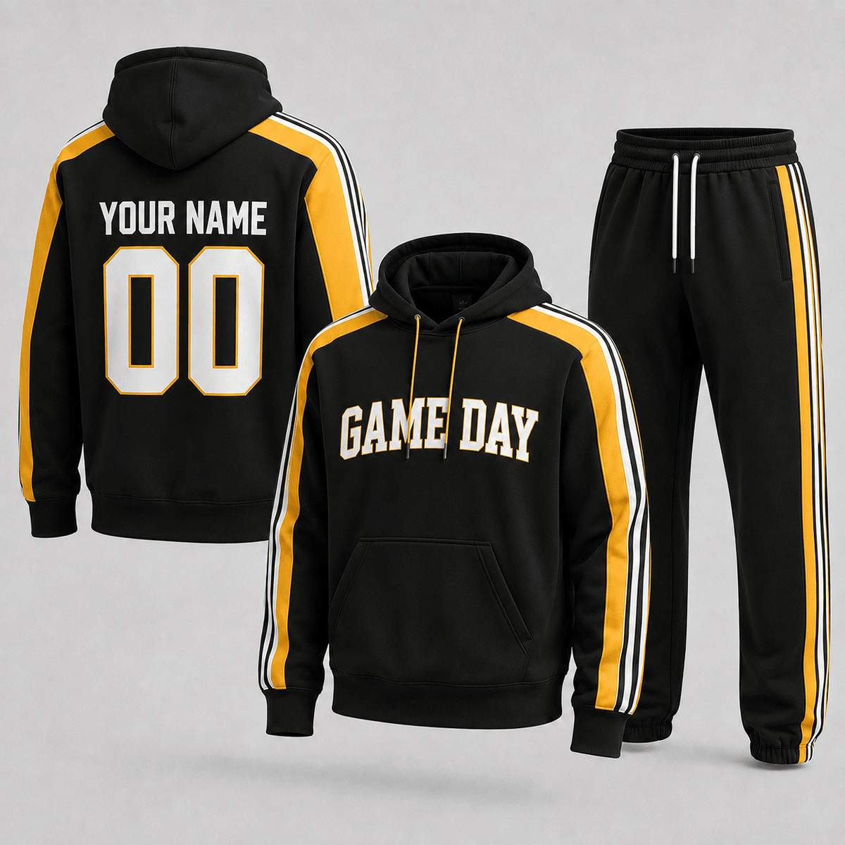 Premium Game Day Hoodie & Jogger Set