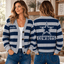 Dallas Cowboys NFL Ugly Cardigan Custom Name For Fan