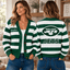 New York Jets NFL Ugly Cardigan Custom Name For Fan