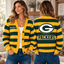 Green Bay Packers NFL Ugly Cardigan Custom Name For Fan