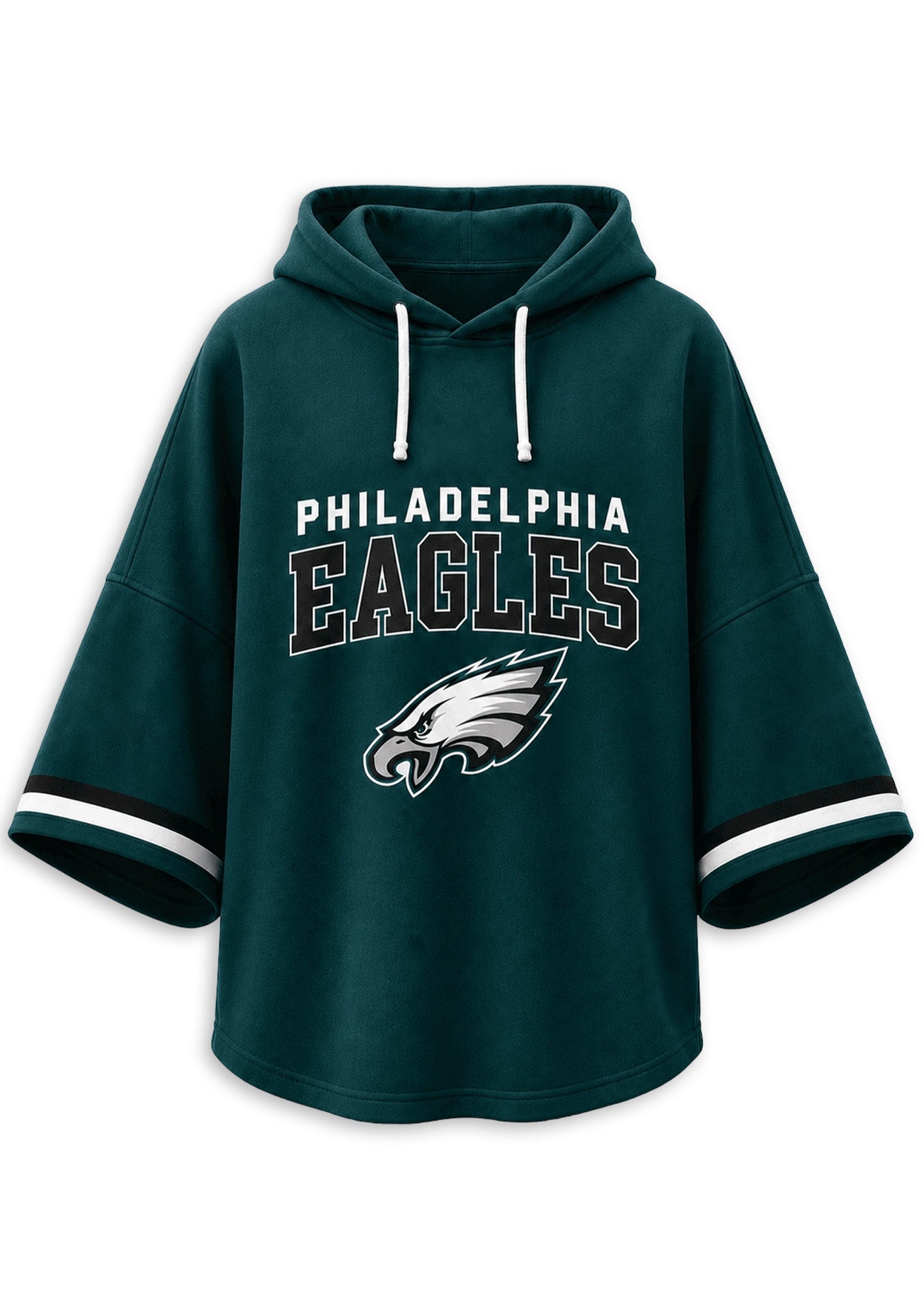 Women’s Philadelphia Eagles 3/4 Dolman Sleeve Hoodie Secondary image