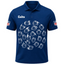Colts Circular Horseshoe Print Men's Fan Polo Shirt