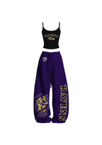 Baltimore Ravens Claw Mascot Tops & Elasticated Trousers Two-Piece Set