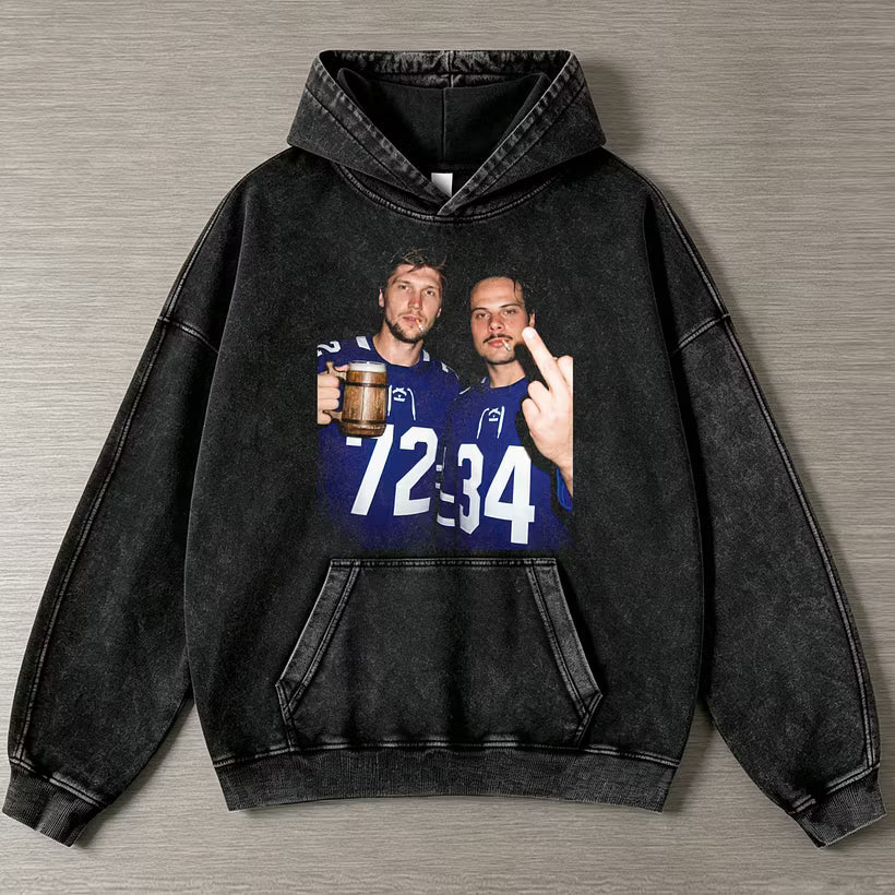 SB72 & AM34 Leafs Hockey TEE/Hoodie