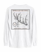 Non-Typical Antler Deer Profile Long-sleeve