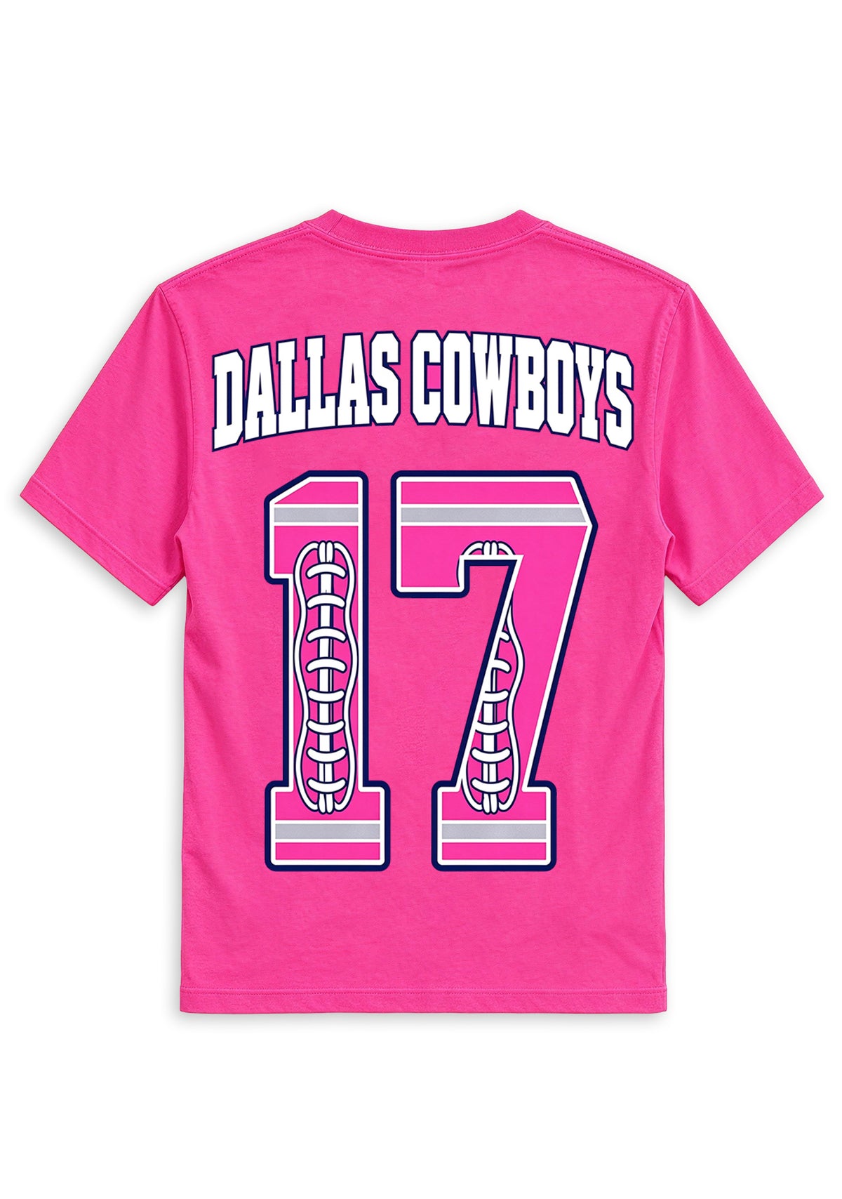 Dallas Cowboys Pink Out Tackle Breast Cancer Awareness V-Neck T-Shirt