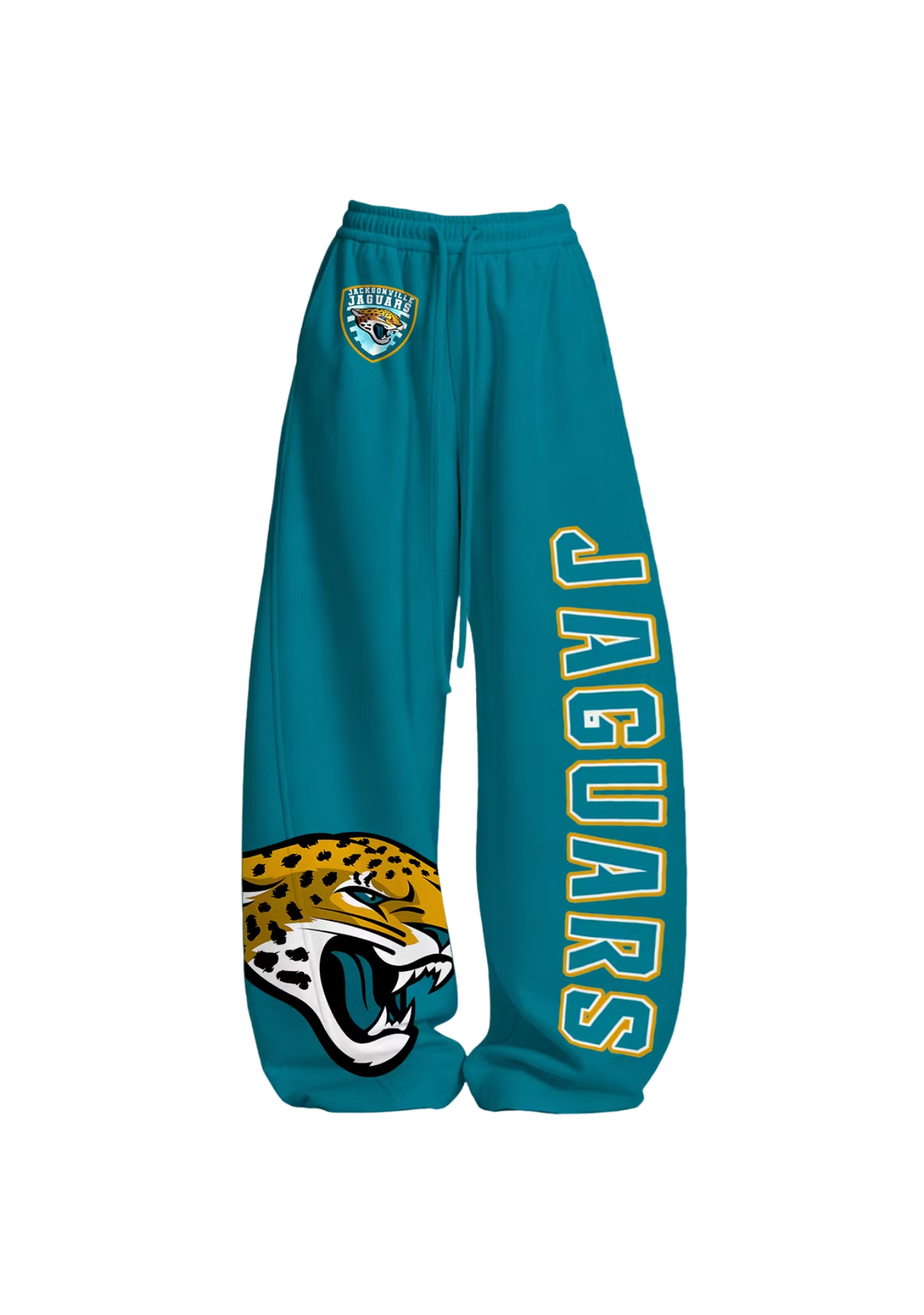 Jacksonville Jaguars Jaguar Mascot Tops & Elasticated Trousers Two-Piece Set