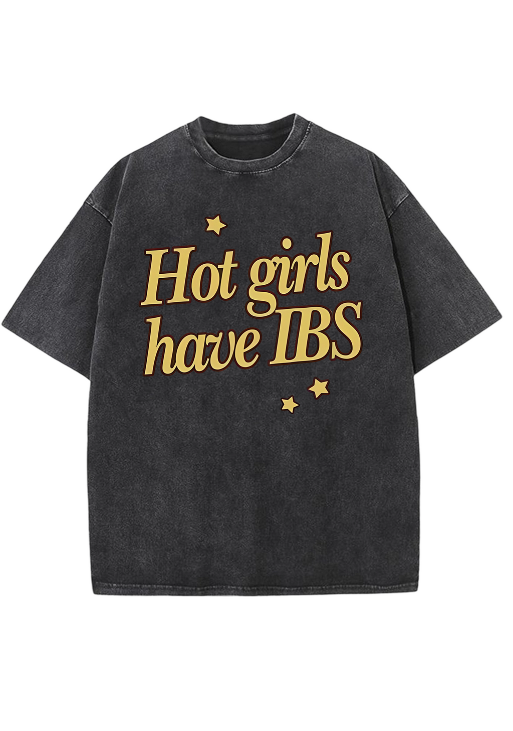 Hot Girls Have IBS Y2K Washed Tee
