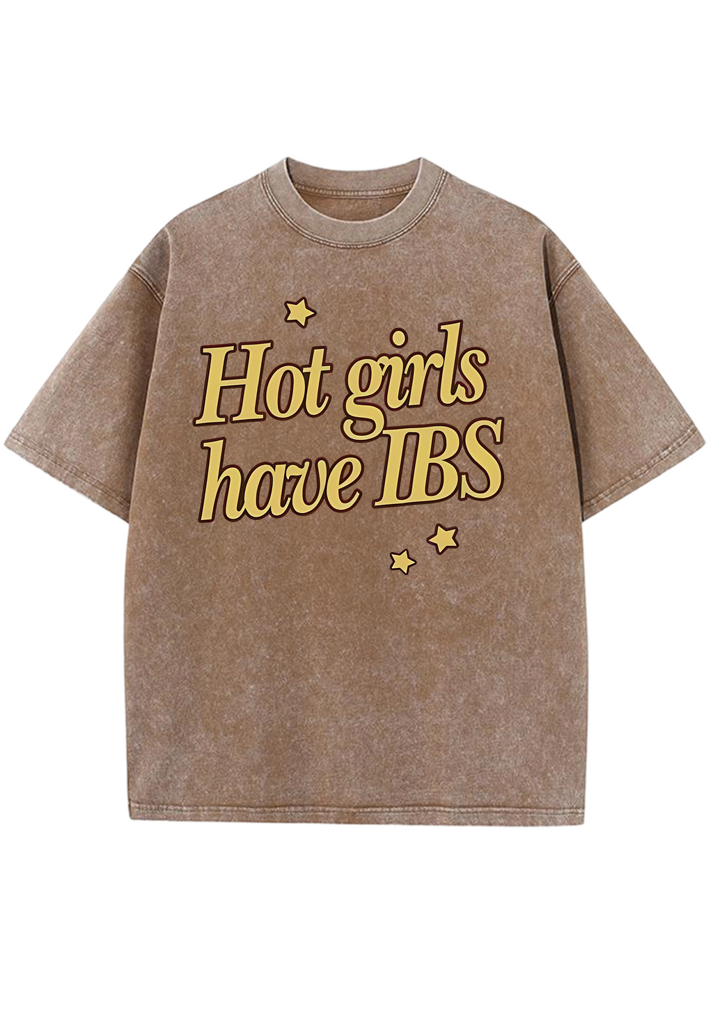 Hot Girls Have IBS Y2K Washed Tee