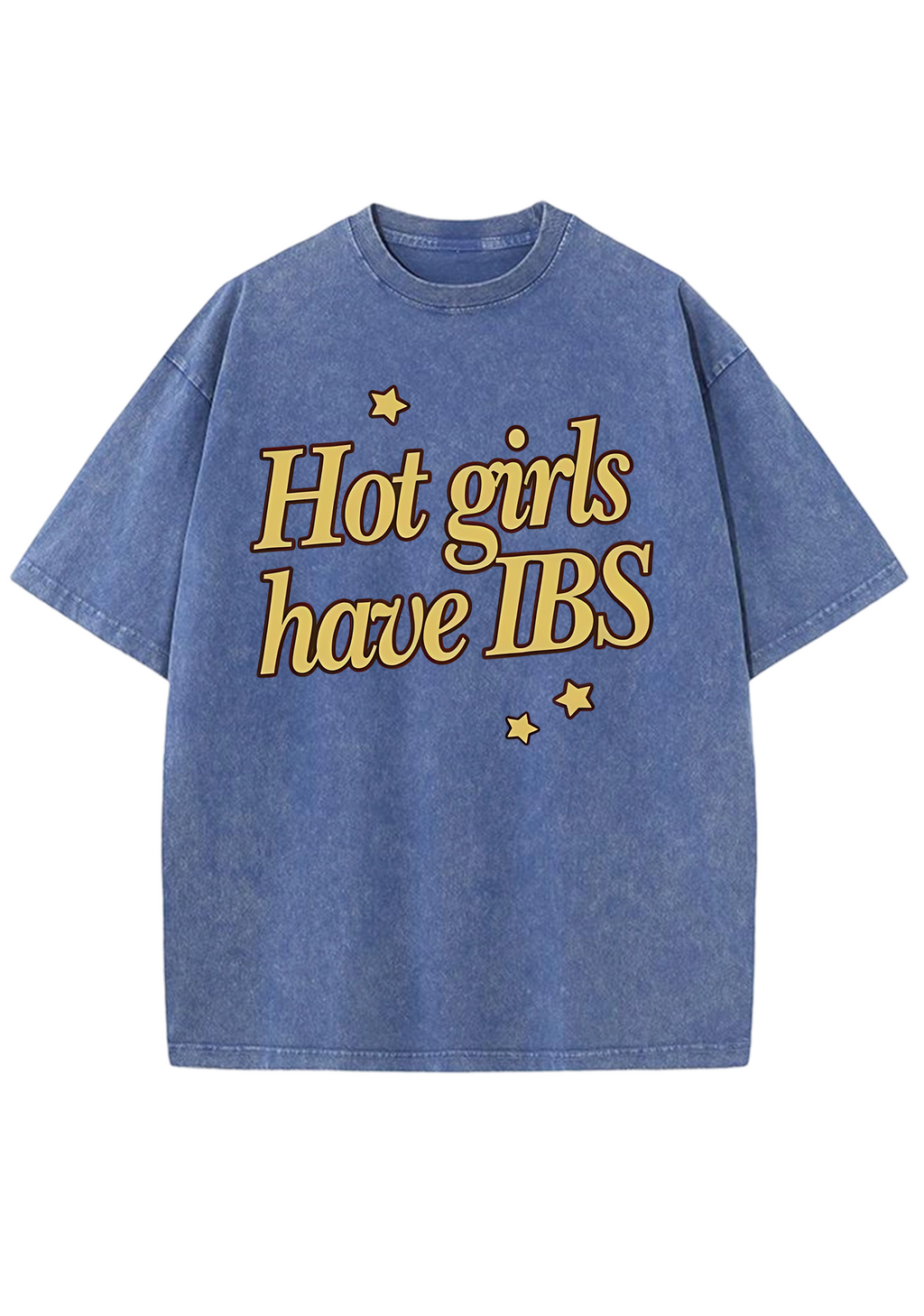 Hot Girls Have IBS Y2K Washed Tee