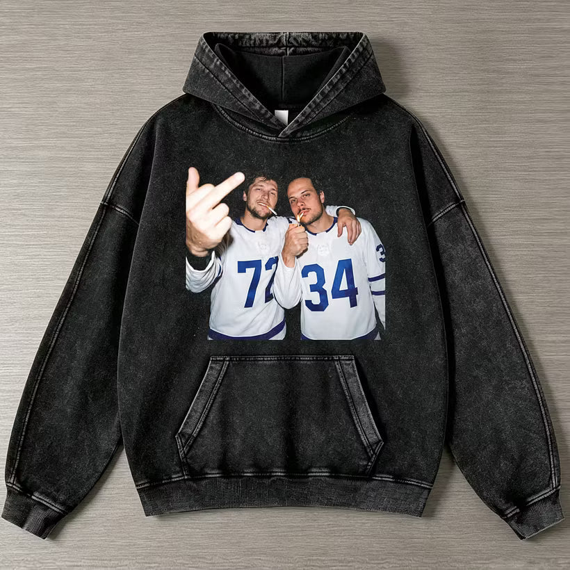 SB72 & AM34 Leafs Hockey TEE/Hoodie