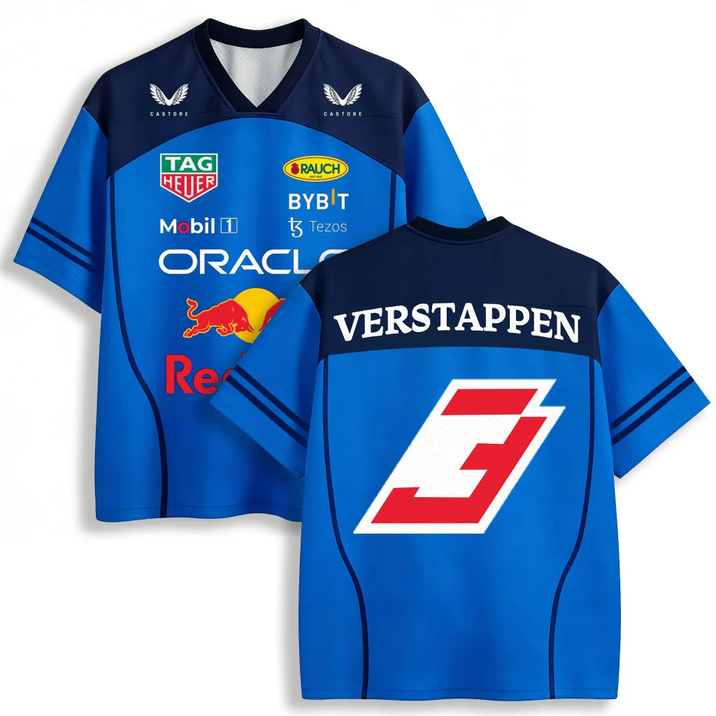2026 Red Bull F1 Max Verstappen 03 Mesh Jersey Main image