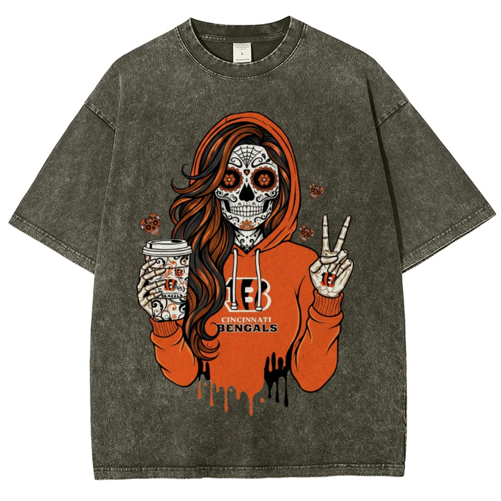Unisex ¡°Cincinnati Bengals¡±Washed T-Shirt