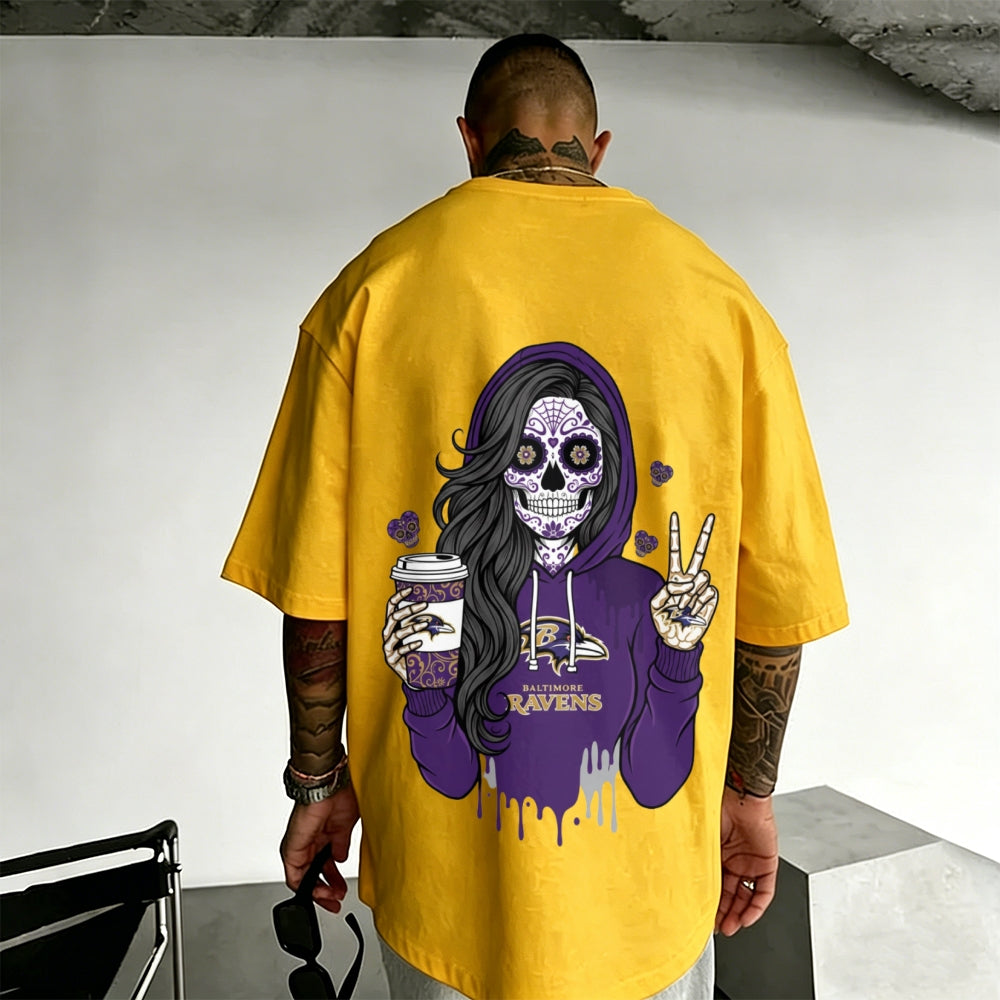Unisex "Baltimore Ravens" T-shirt.