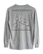 Non-Typical Antler Deer Profile Long-sleeve