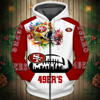 San Francisco 49ers 2026 New 3D Graphic Hoodie