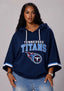 Women’s Tennessee Titans 3/4 Dolman Sleeve Hoodie