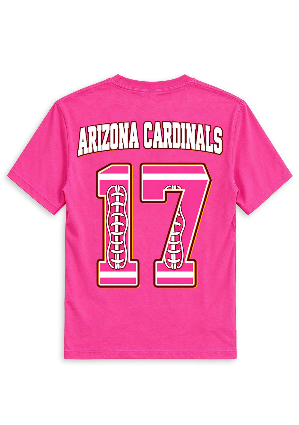 Arizona Cardinals Pink Out Tackle Breast Cancer Awareness V-Neck T-Shirt