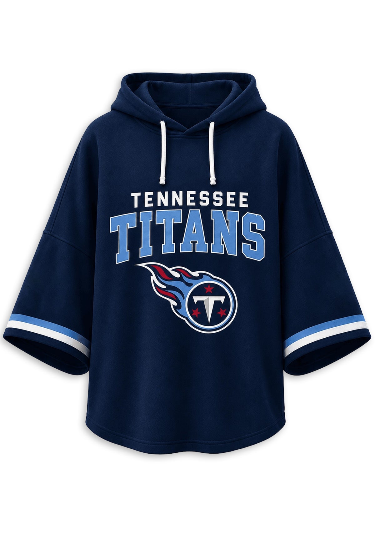 Women’s Tennessee Titans 3/4 Dolman Sleeve Hoodie