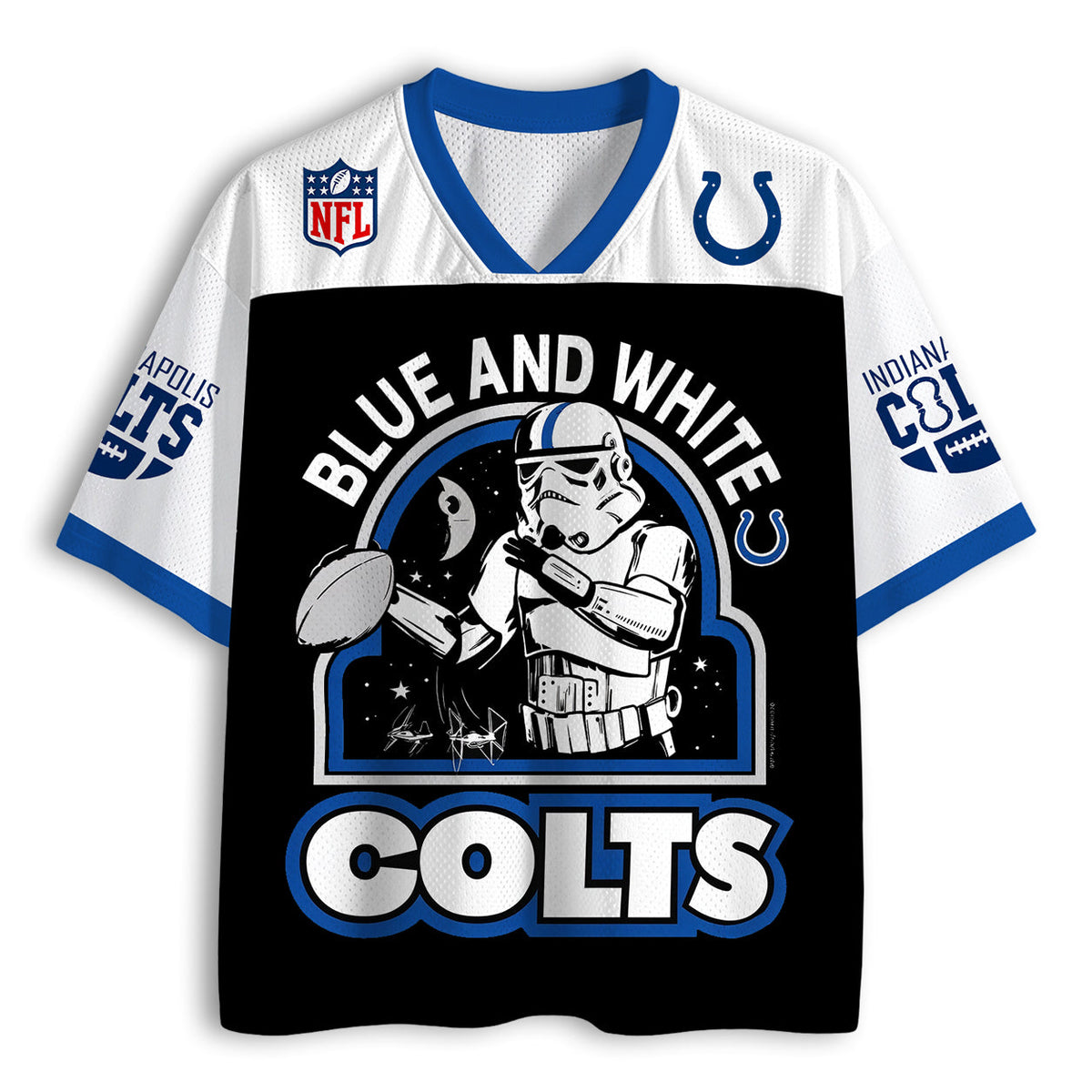 Indianapolis Colts Star Wars Graphic Jersey Shirt