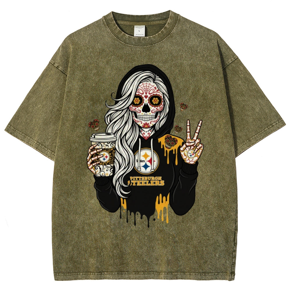 Unisex ¡°Pittsburgh Steelers¡± Vintage Washed Tee