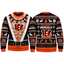Cincinnati Bengals Christmas Ugly Sweater Muscular Fan Graphic