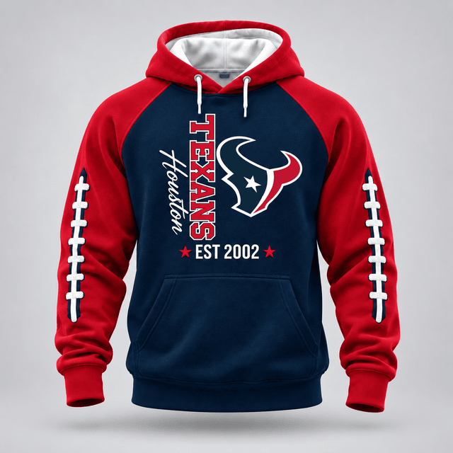Houston Texans | Premium NFL Football Stitch Hoodie Main image