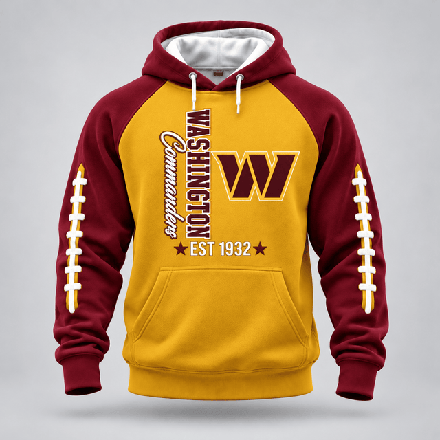 Washington Commanders | Premium NFL Football Stitch Hoodie Main image