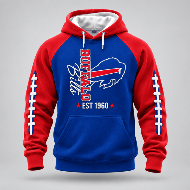 Buffalo Bills | Premium NFL Football Stitch Hoodie Main image
