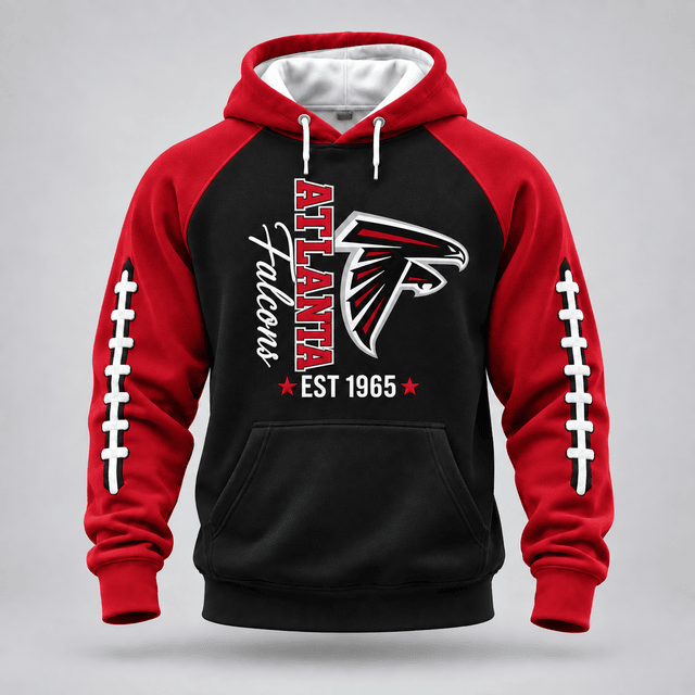 Atlanta Falcons | Premium NFL Football Stitch Hoodie