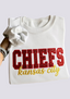 Women's Kansas City Chiefs Embroidered Crewneck Sweatshirt