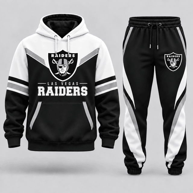 Las Vegas Raiders | Premium NFL Gridiron Motion Hoodie & Jogger Set