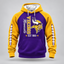 Minnesota Vikings | Premium NFL Football Stitch Hoodie