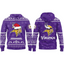 Minnesota Vikings Christmas Ugly Sweater Pattern Hoodie