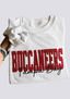 Women's Tampa Bay Buccaneers Embroidered Crewneck Sweatshirt