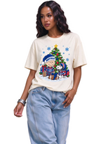 Women's Buffalo Bills Christmas Snoopy Charlie Brown T-Shirt