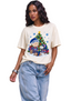 Women's Buffalo Bills Christmas Snoopy Charlie Brown T-Shirt