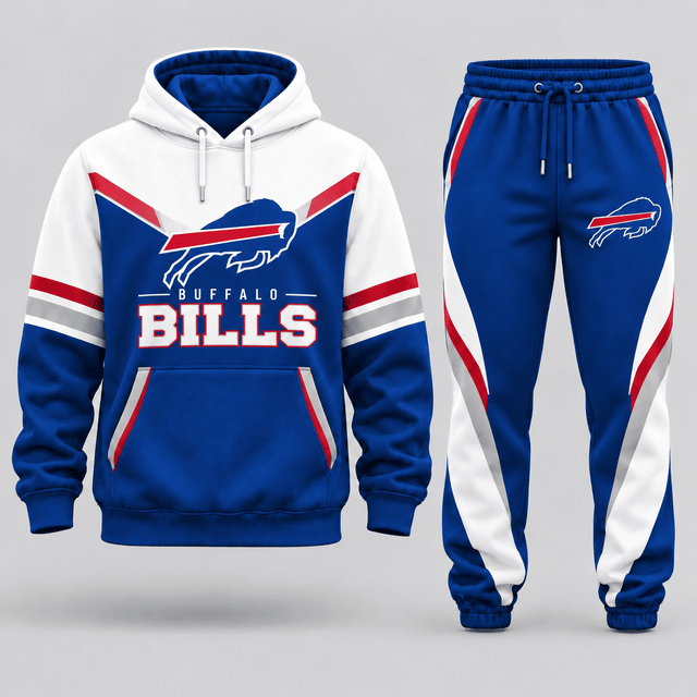 Buffalo Bills | Premium NFL Gridiron Motion Hoodie & Jogger Set