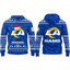 Los Angeles Rams Christmas Ugly Sweater Pattern Hoodie