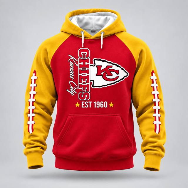 Kansas City Chiefs | Premium NFL Football Stitch Hoodie Main image