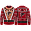 Atlanta Falcons Christmas Ugly Sweater Muscular Fan Graphic