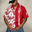 Liverpool FC Half‑Split Hawaiian Shirt For Fan