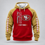 San Francisco 49ers | Premium NFL Football Stitch Hoodie