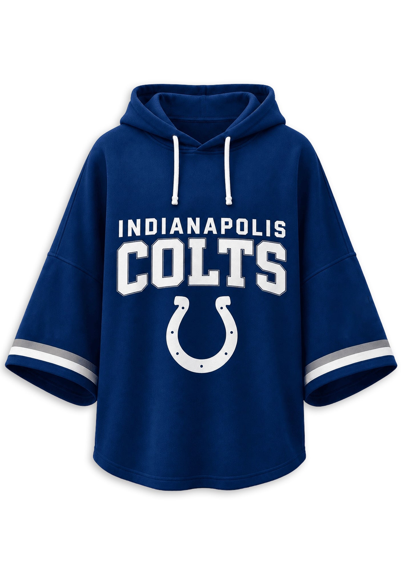 Women’s Indianapolis Colts 3/4 Dolman Sleeve Hoodie Secondary image