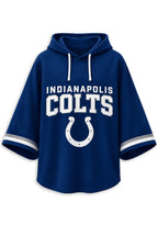Women’s Indianapolis Colts 3/4 Dolman Sleeve Hoodie