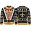 New Orleans Saints Christmas Ugly Sweater Muscular Fan Graphic